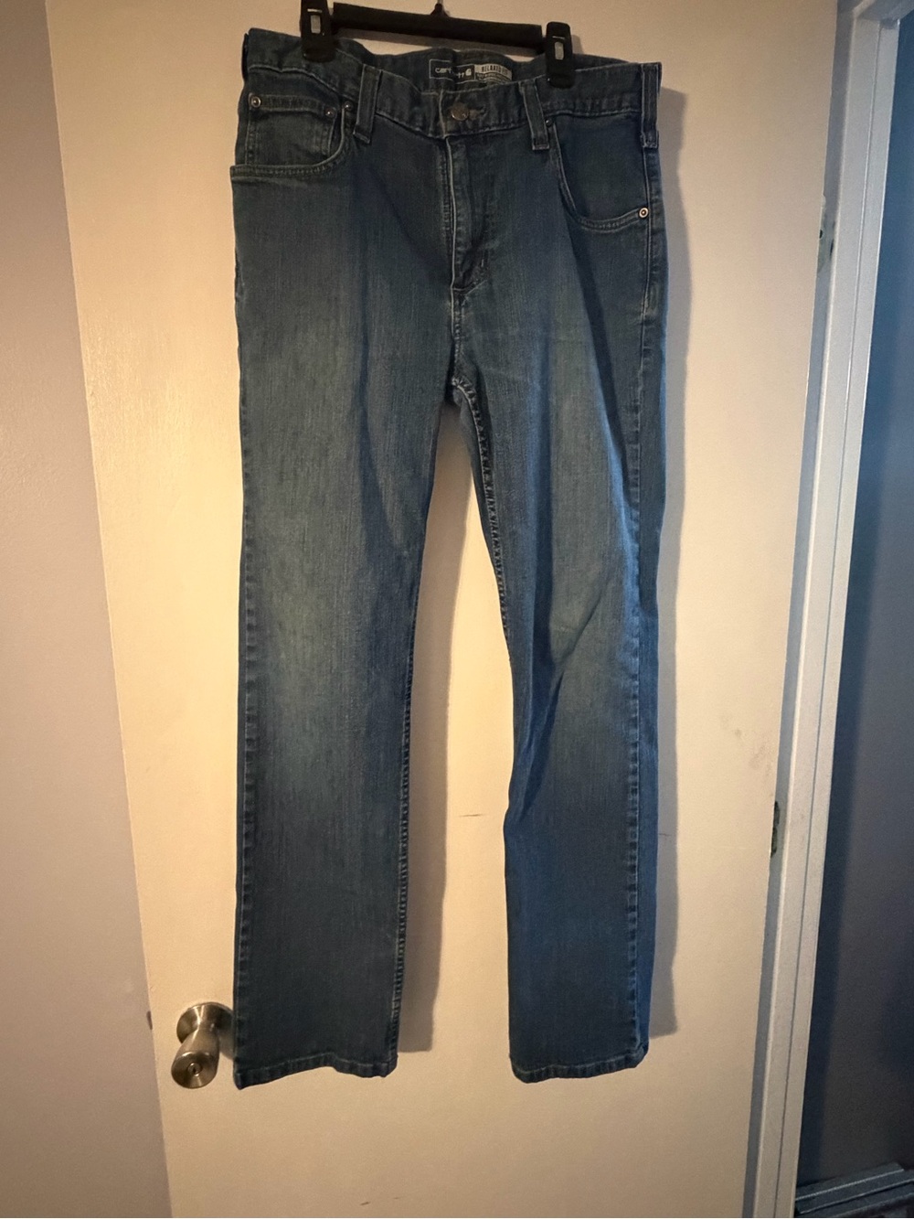 Carhartt Men's Blue Denim Jeans